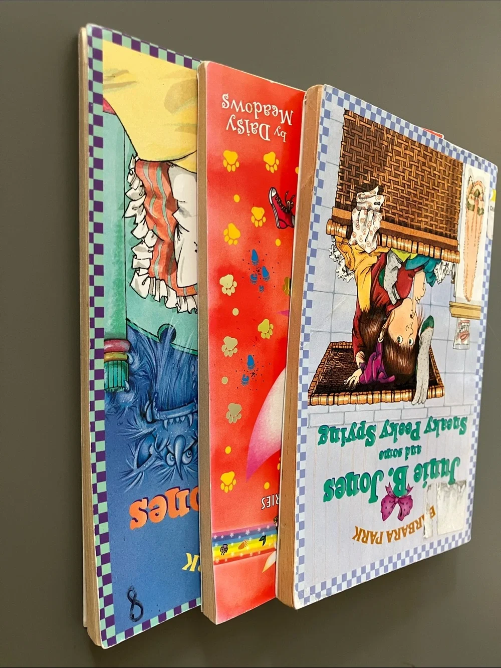 Barbara Park Junie B. Jones Book Set - Blue and White Covers